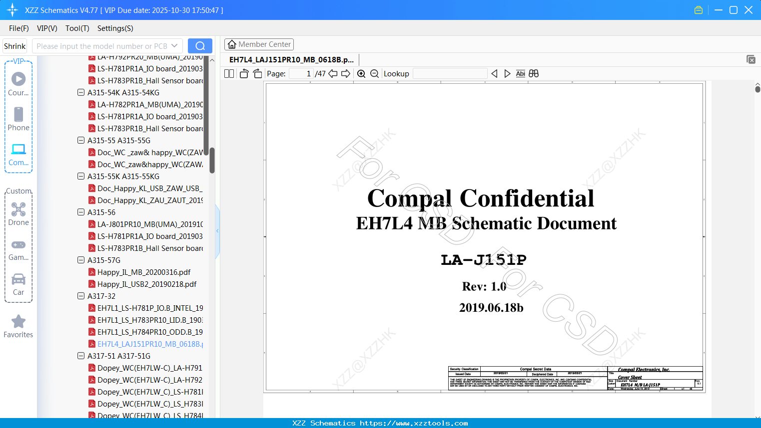 Laptop ACER EH7L4_LAJ151PR10_MB_0618B